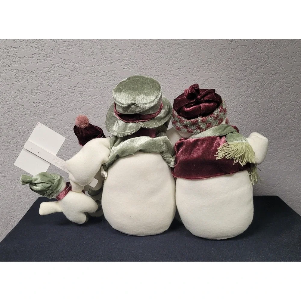 Wooden Plush Christmas Decorative 